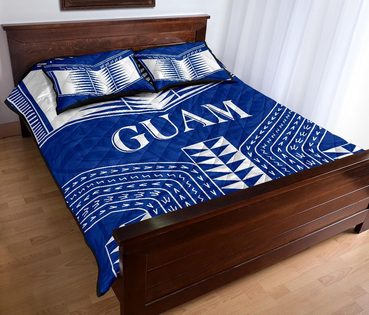 Guam Polynesia Quilt Bed Set - Guam Polynesian Pattern