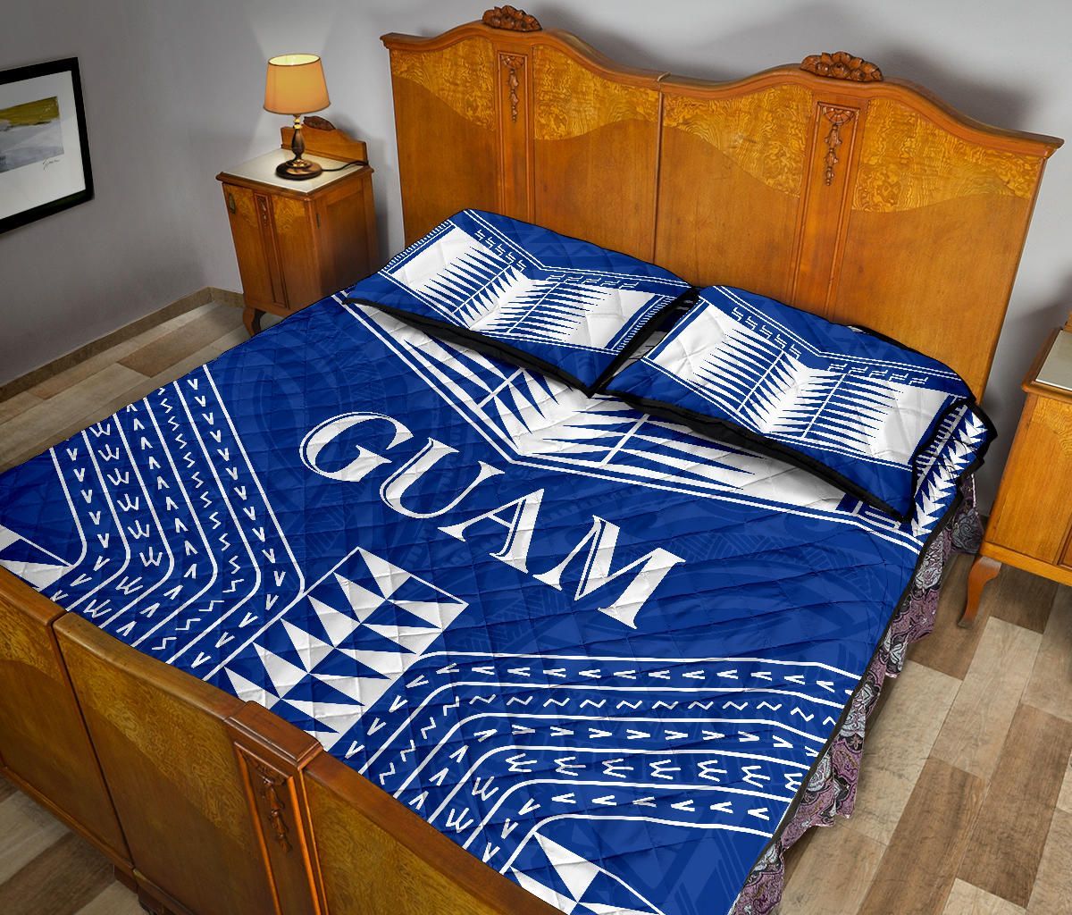 Guam Polynesia Quilt Bed Set - Guam Polynesian Pattern