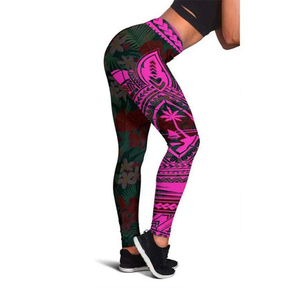 Guam Polynesian 1st Legging (Pink)