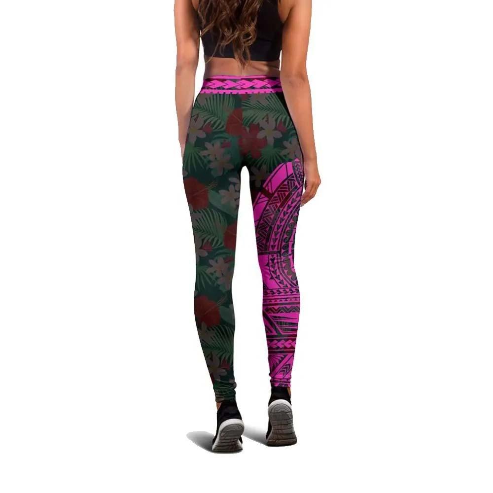 Guam Polynesian 1st Legging (Pink)