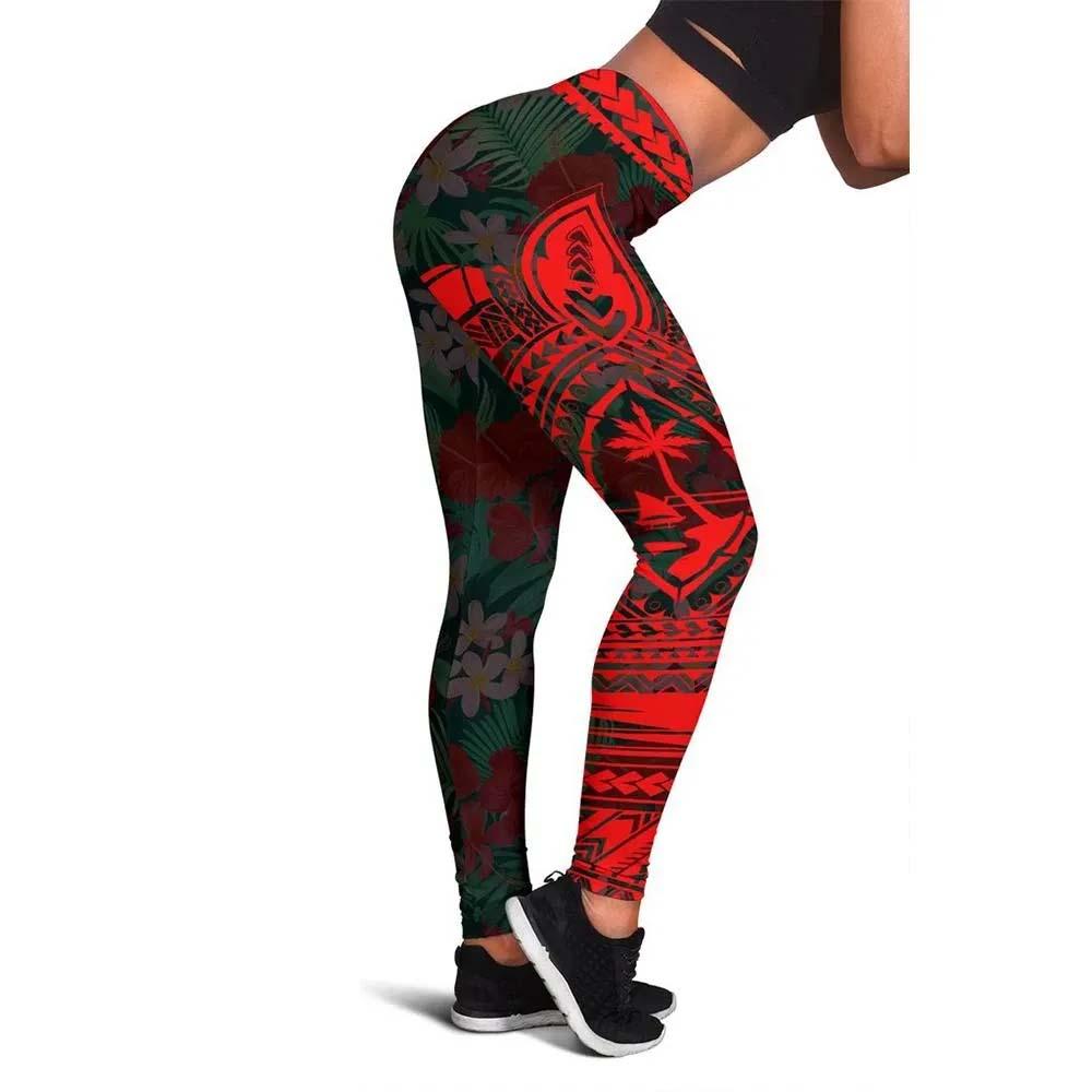 Guam Polynesian 1st Legging (Red)