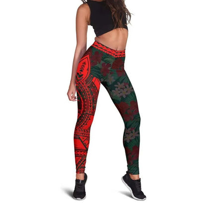 Guam Polynesian 1st Legging (Red)