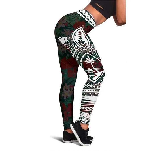 Guam Polynesian 1st Legging (White)