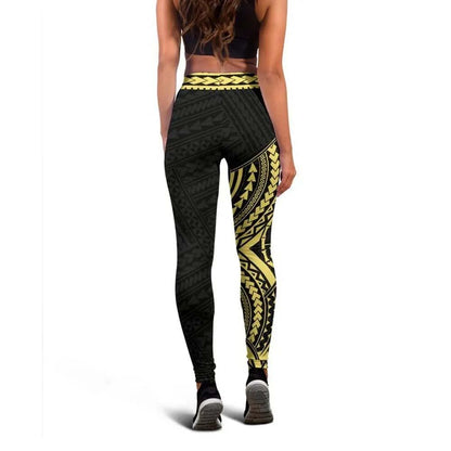 Guam Polynesian 3rd Legging (Gold)