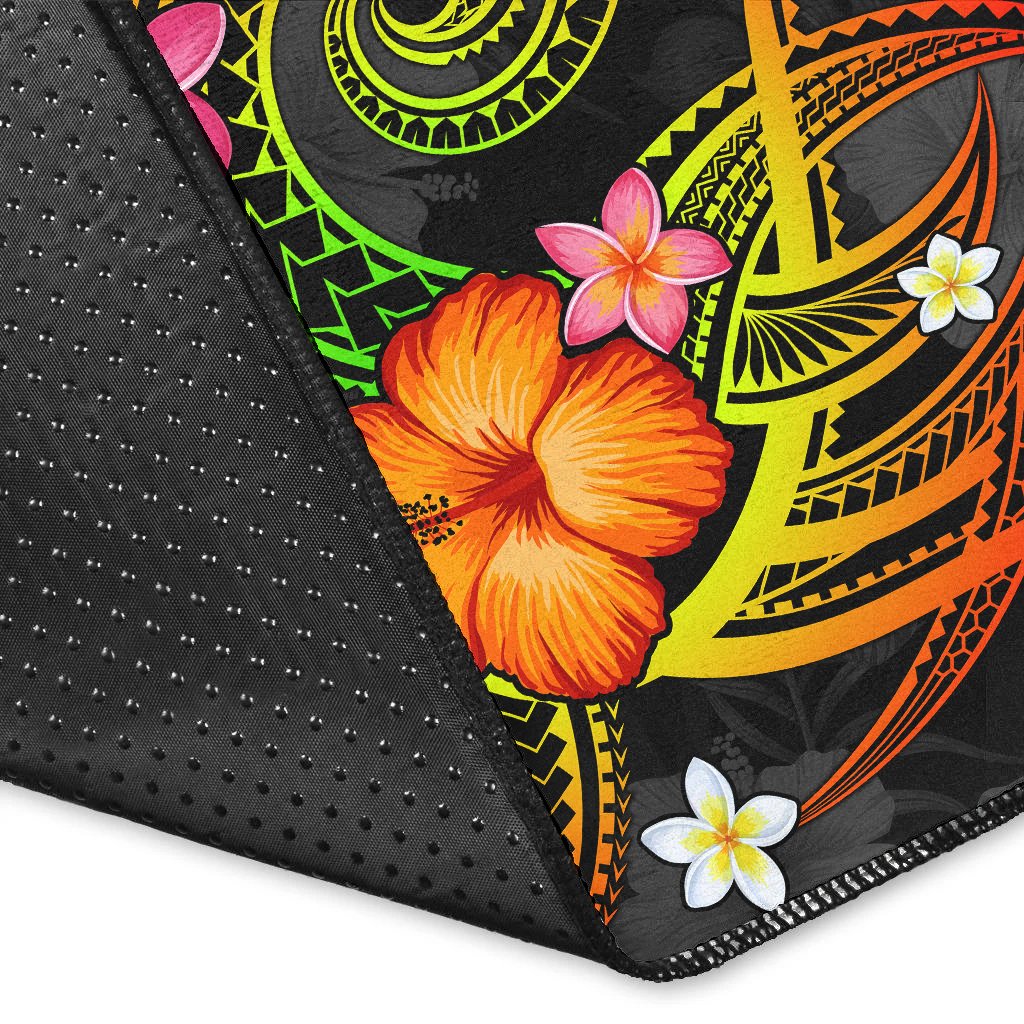 Guam Polynesian Area Rug - Legend of Guam (Reggae)