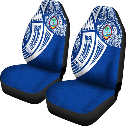 Guam Polynesian Car Seat Covers - Tribal Tattoo