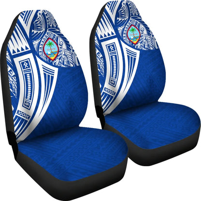 Guam Polynesian Car Seat Covers - Tribal Tattoo