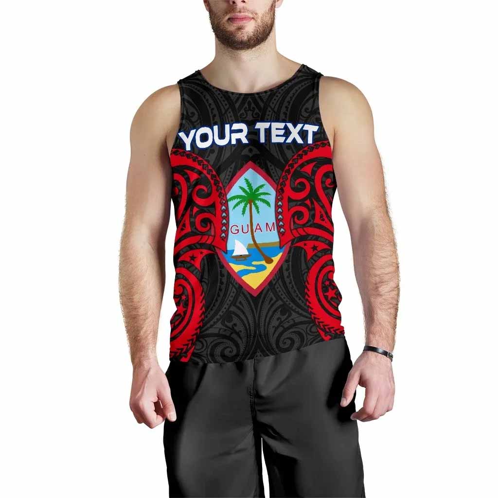 Guam Polynesian Custom Personalised Men Tank Top - Guam Spirit