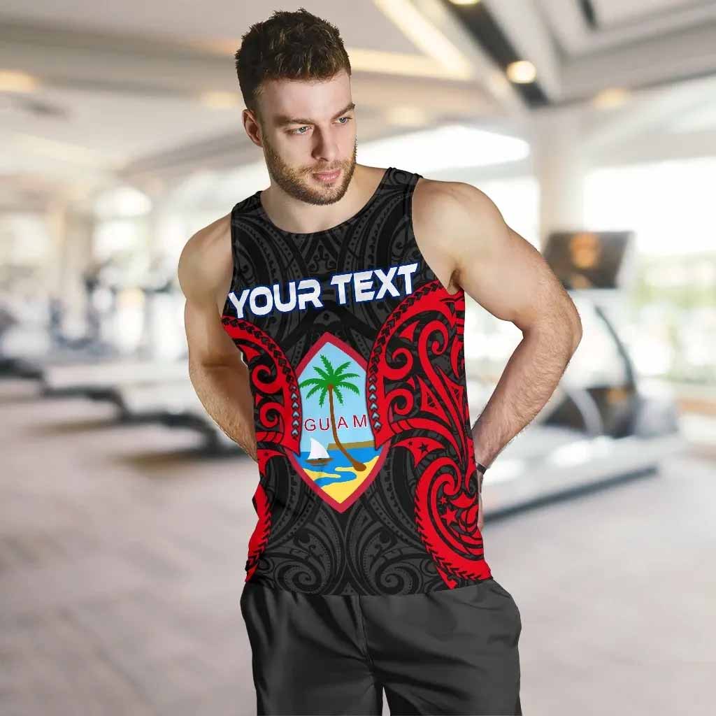 Guam Polynesian Custom Personalised Men Tank Top - Guam Spirit