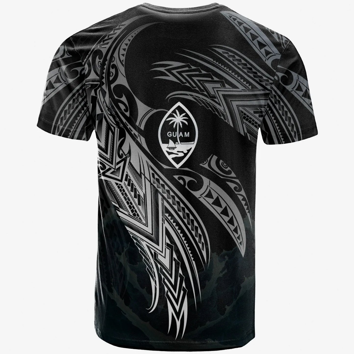 Guam Polynesian Custom Personalised T-Shirt - Guam Legend White Version