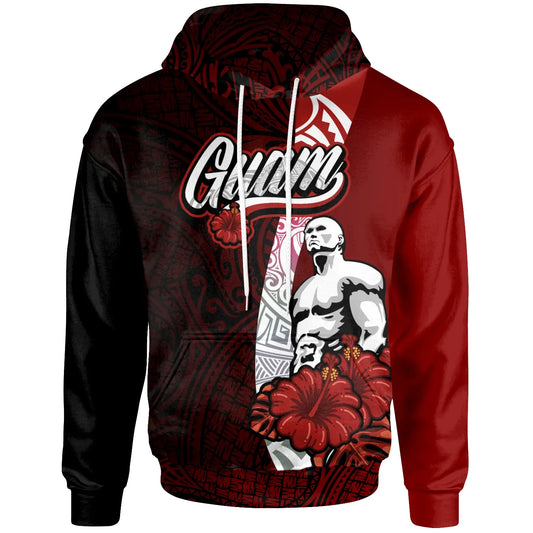 Guam Polynesian Hoodie - Chamorro Warrior