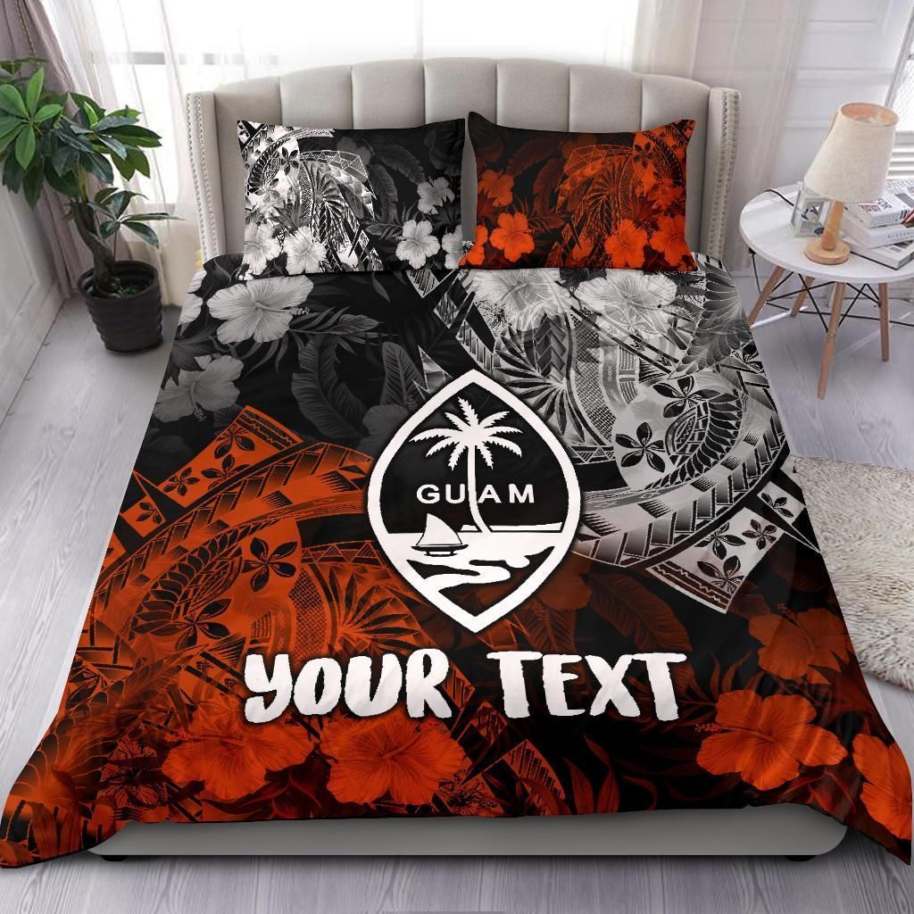 Guam Polynesian Personalised Bedding Set - Vintage Polynesian Style