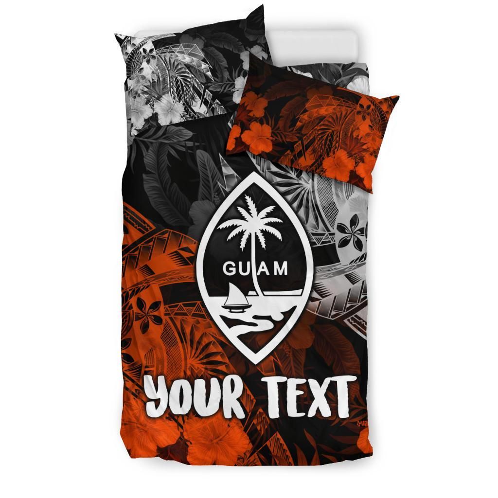 Guam Polynesian Personalised Bedding Set - Vintage Polynesian Style
