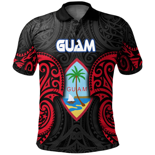 Guam Polynesian Polo Shirt - Guam Spirit