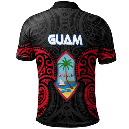 Guam Polynesian Polo Shirt - Guam Spirit