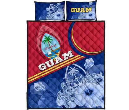 Guam Polynesian Quilt Bed Set - Land of the Chamorros