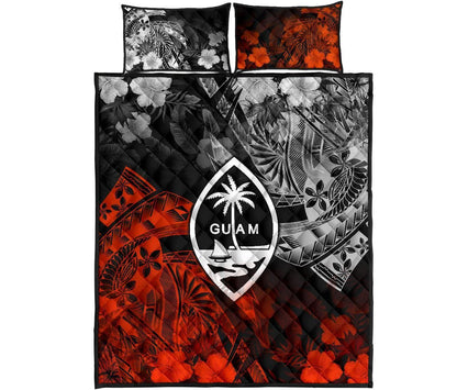 Guam Polynesian Quilt Bed Set - Vintage Polynesian Style