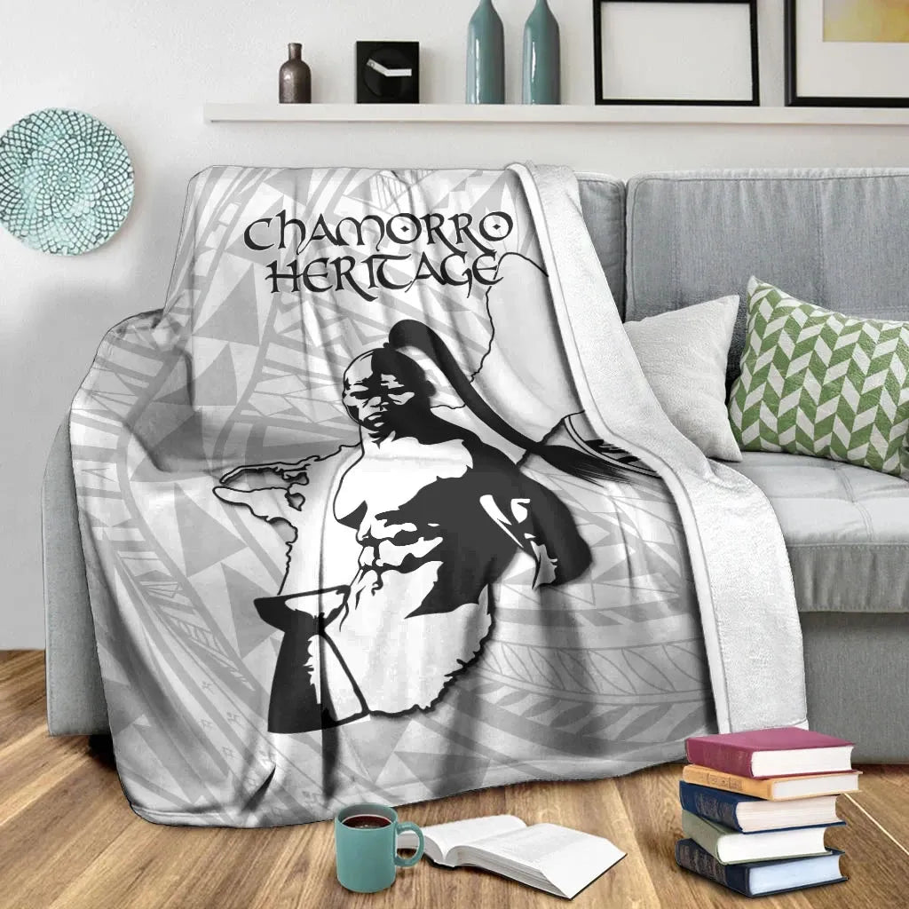 Guam Premium Blanket - Chamorro Heritage