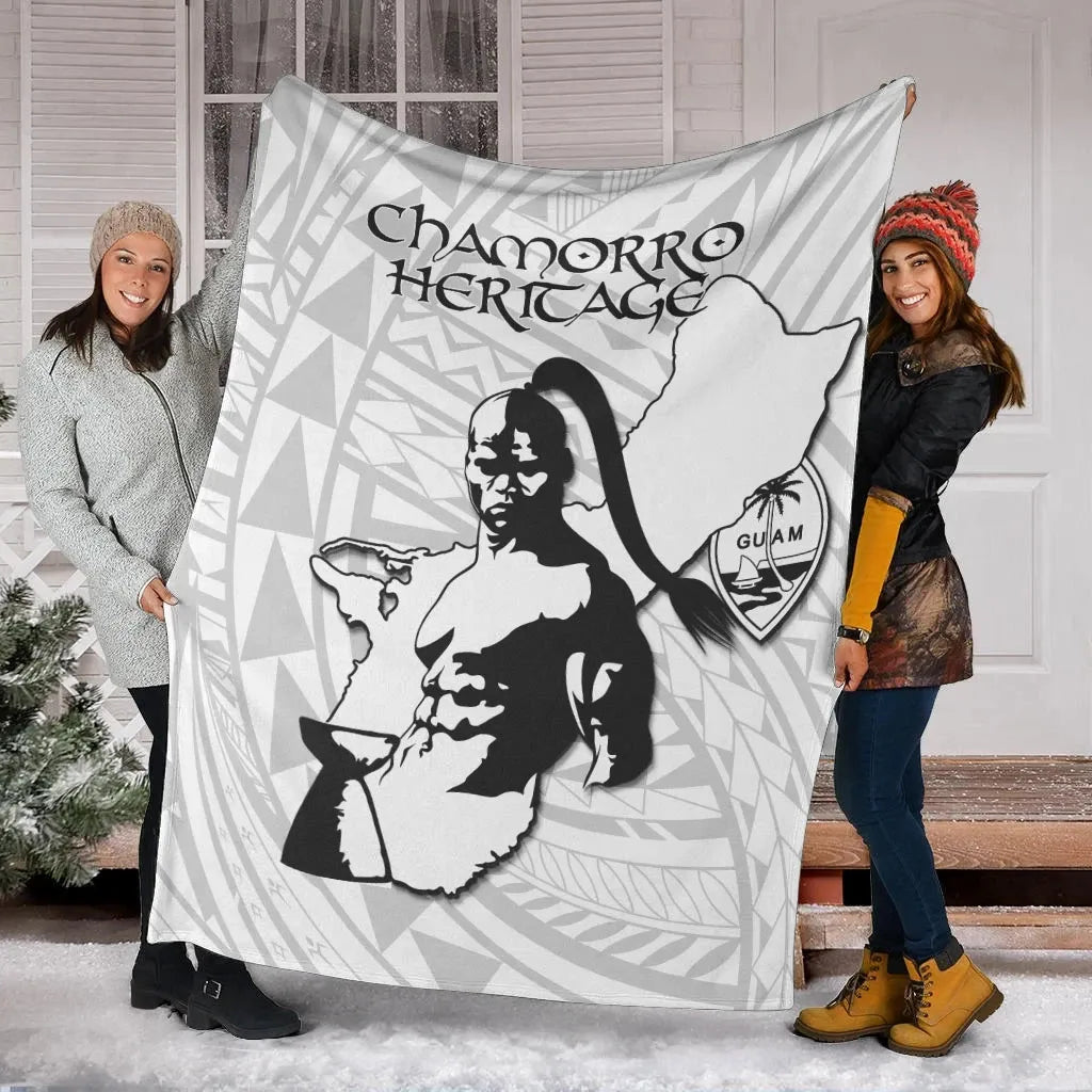 Guam Premium Blanket - Chamorro Heritage