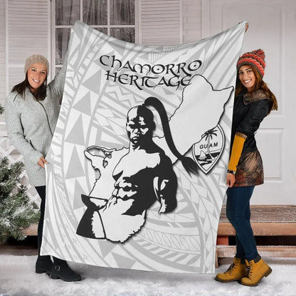 Guam Premium Blanket - Chamorro Heritage