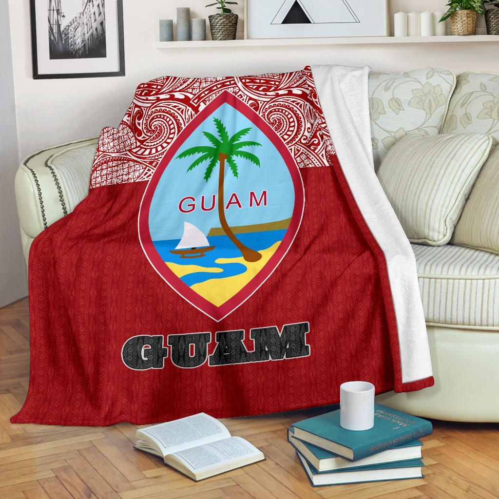 Guam Premium Blanket - Red Style