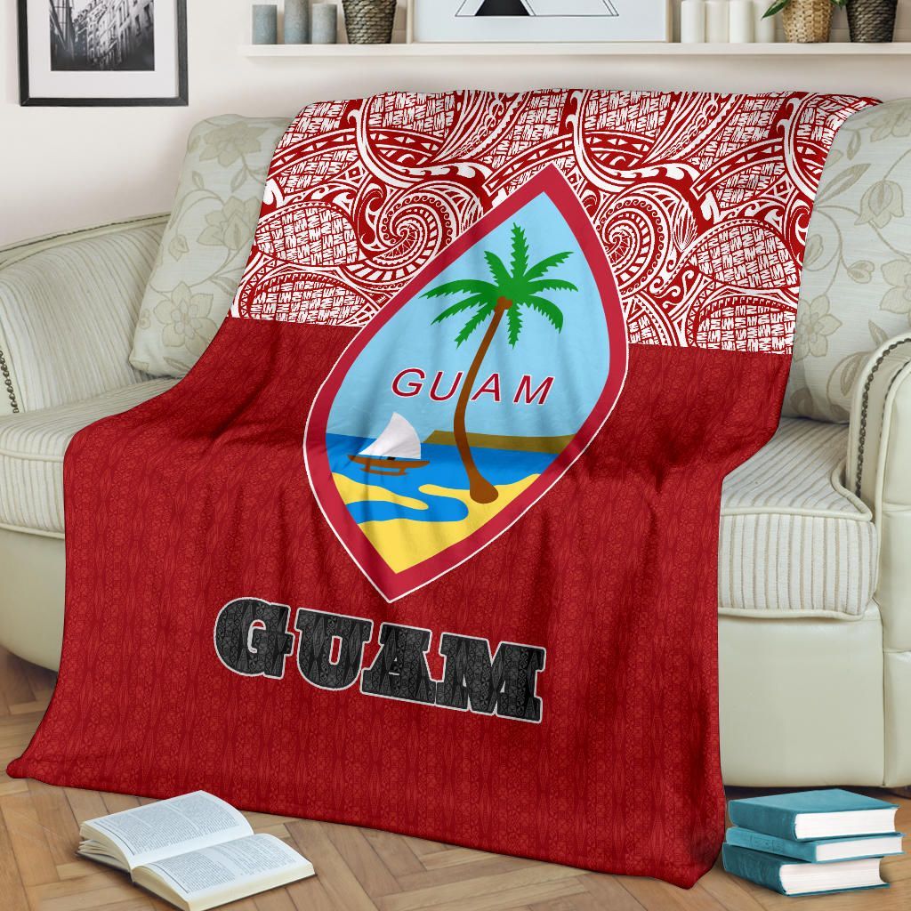 Guam Premium Blanket - Red Style