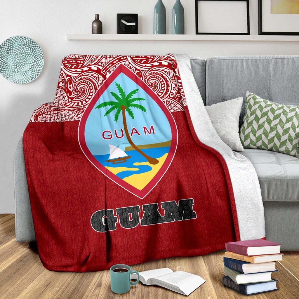 Guam Premium Blanket - Red Style
