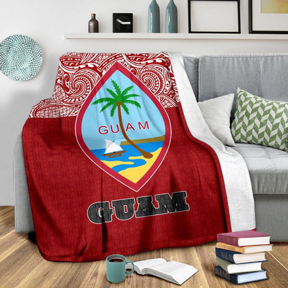Guam Premium Blanket - Red Style