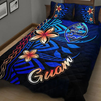 Guam Quilt Bed Set - Vintage Tribal Mountain
