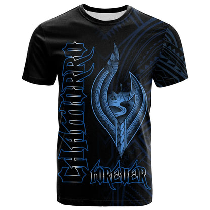 Guam T-Shirt - Chamorro Forever Blue Color