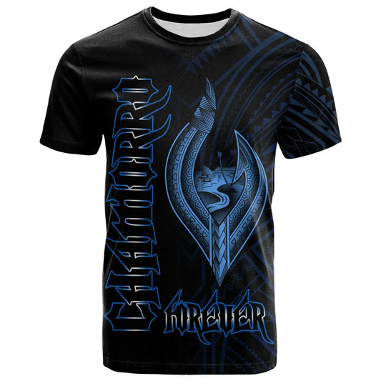 Guam T-Shirt - Chamorro Forever Blue Color