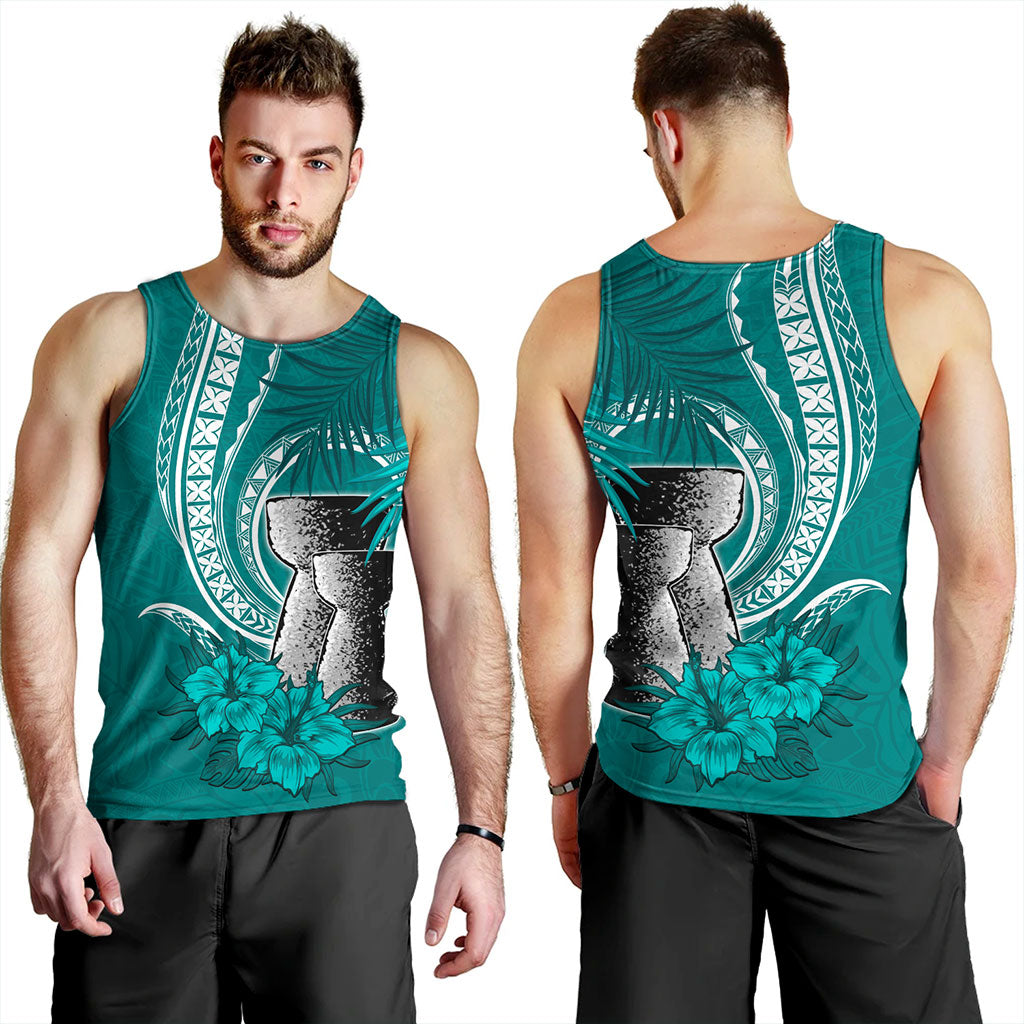 Guam Tank Top Tribal Latte Stone Tropical Style