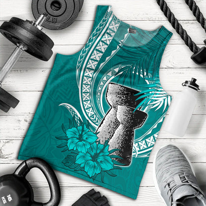 Guam Tank Top Tribal Latte Stone Tropical Style