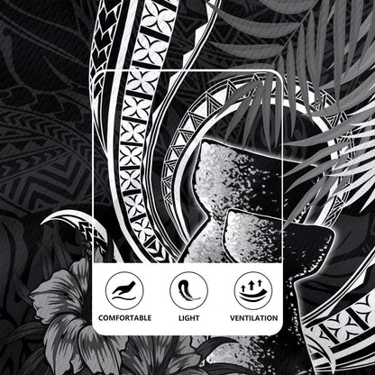 Guam Rugby Jersey Tribal Latte Stone Tropical Style