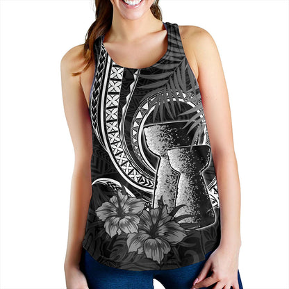 Guam Women Tank Tribal Latte Stone Tropical Style