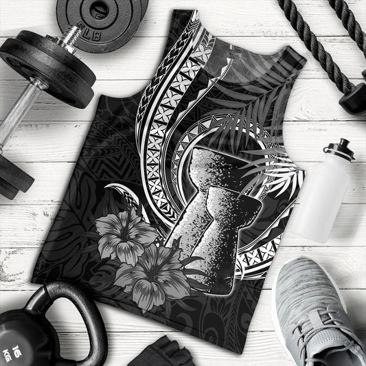 Guam Tank Top Tribal Latte Stone Tropical Style