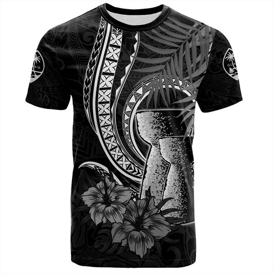 Guam T-Shirt Tribal Latte Stone Tropical Style