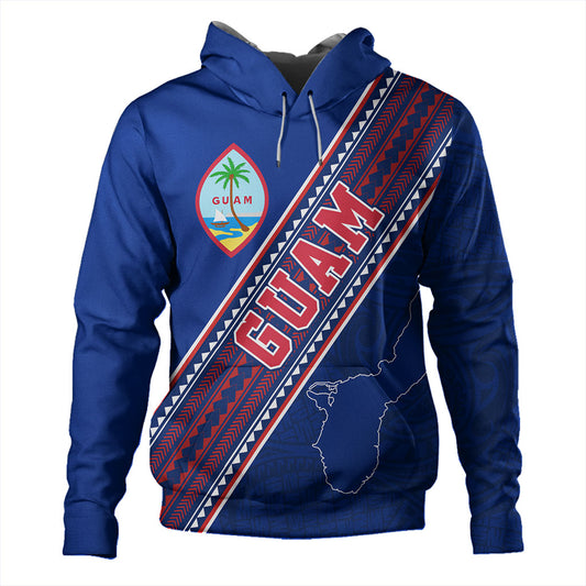 Guam Hoodie Flag And Coat Of Arms