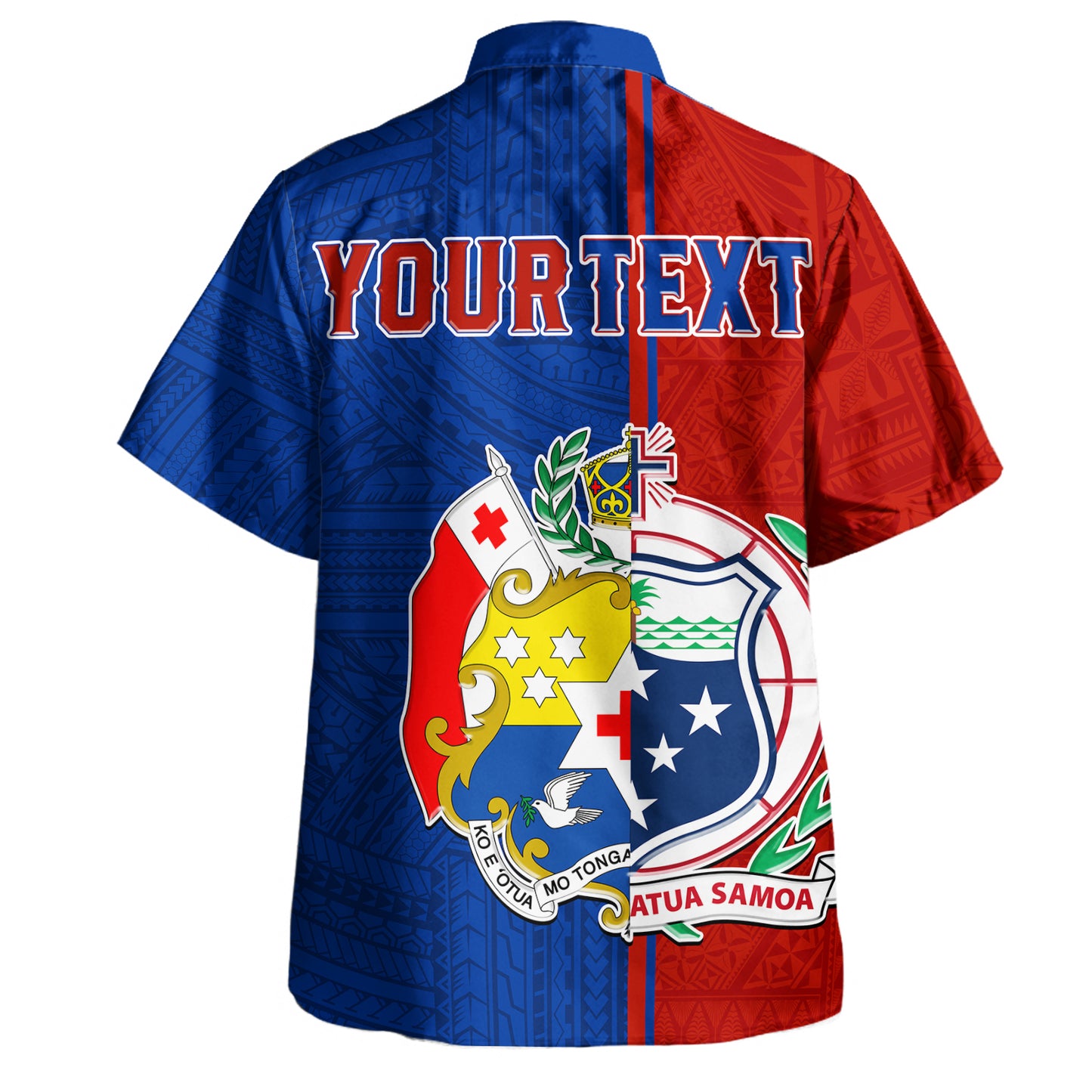 Tokouso Hawaiian Shirt - Custom Tonga And Samoa Together