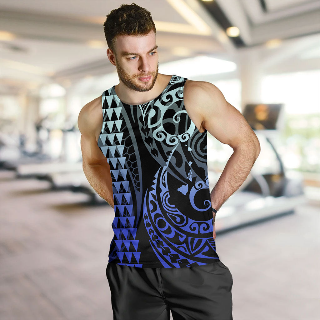 Hawaii Tank Top Map Kakau Style