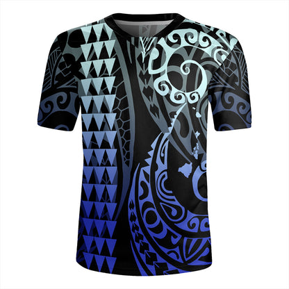 Hawaii Rugby Jersey Map Kakau Style