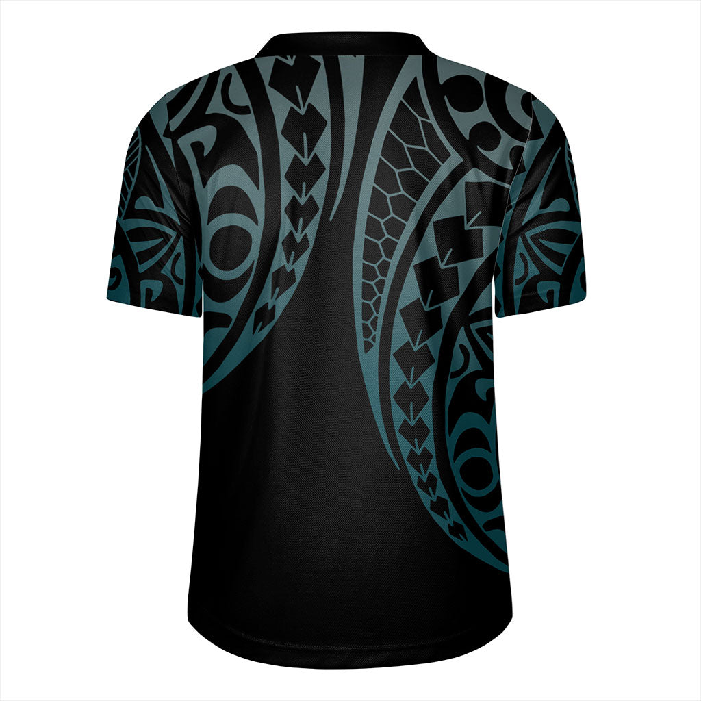 Hawaii Rugby Jersey Map Kakau Style