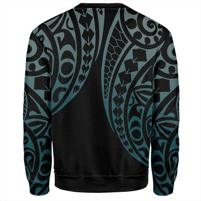 Hawaii Sweatshirt Map Kakau Style