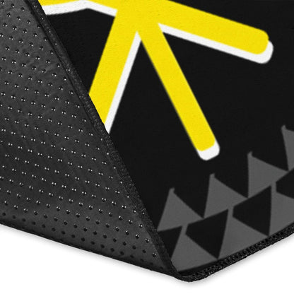 Hawaii Area Rug - Hawaii Kanaka Maoli And Map (Black)