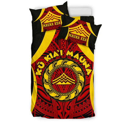 Hawaii Duvet Cover Set - Protect Mauna Kea