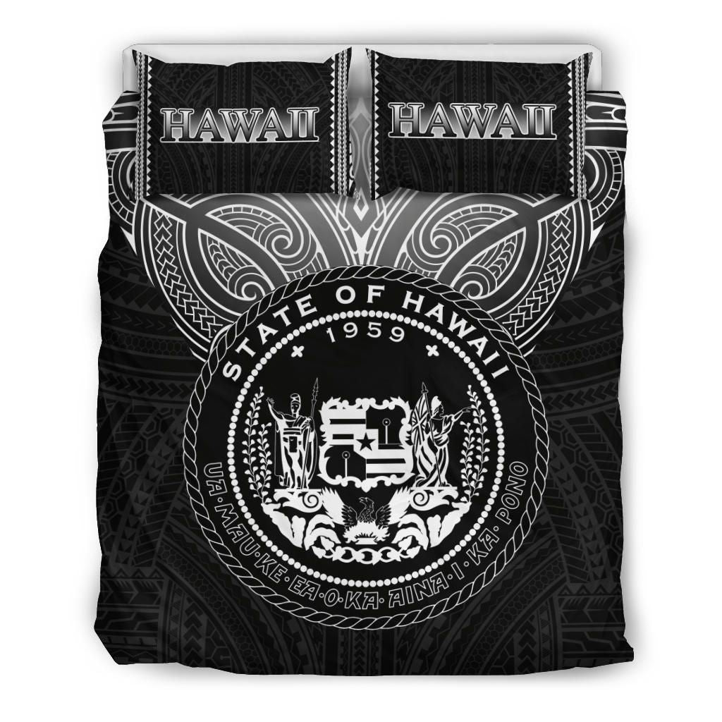 Hawaii Bedding Set - Triangle Polynesian Pattern