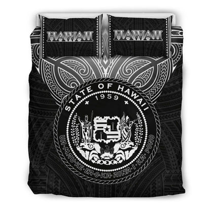 Hawaii Bedding Set - Triangle Polynesian Pattern