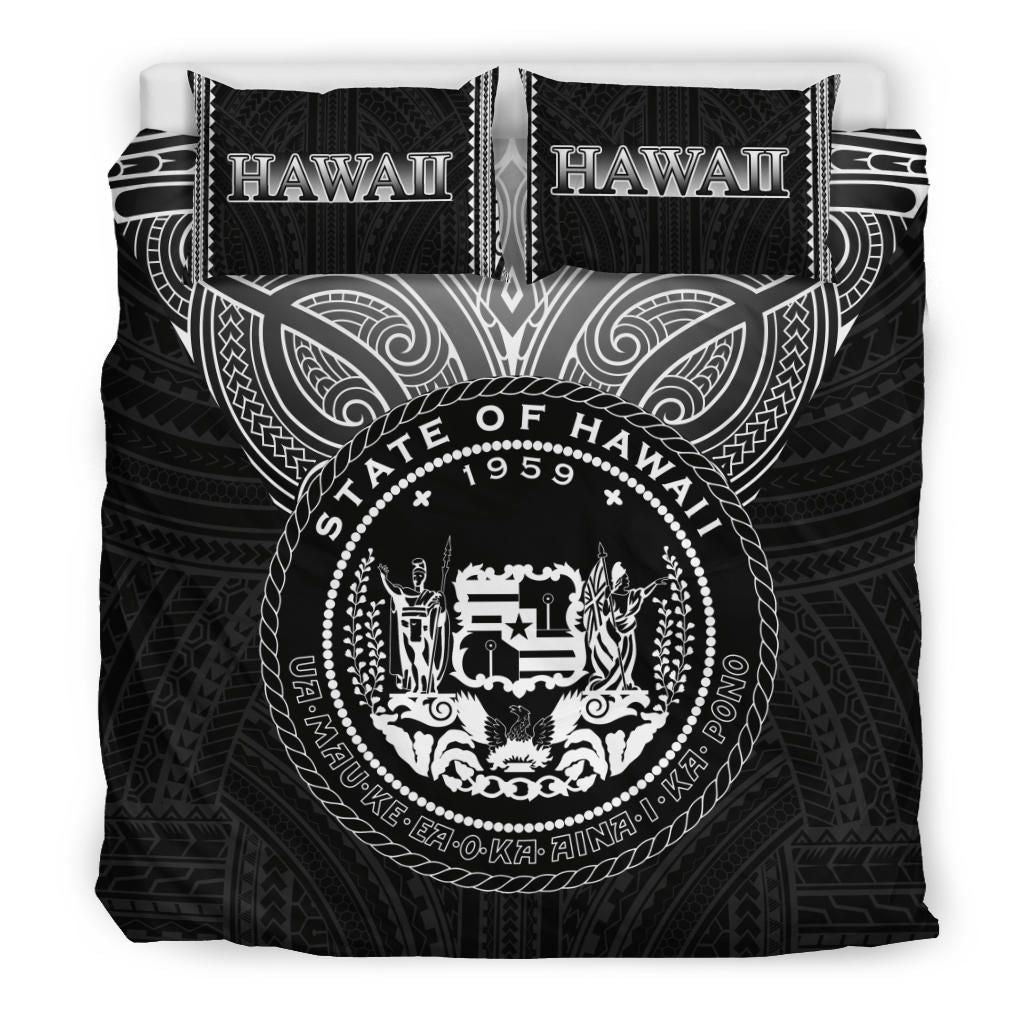 Hawaii Bedding Set - Triangle Polynesian Pattern