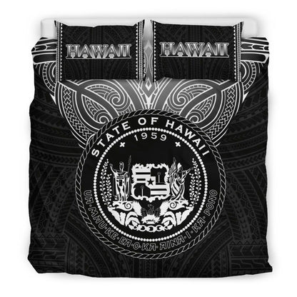 Hawaii Bedding Set - Triangle Polynesian Pattern