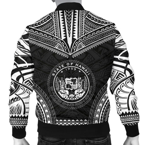 Hawaii Polynesian Chief Bomber Jacket - Black Version